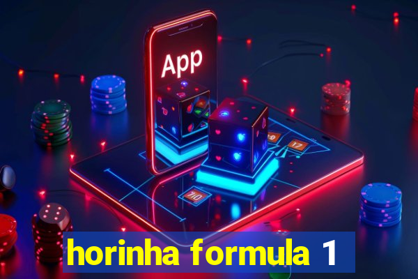 horinha formula 1